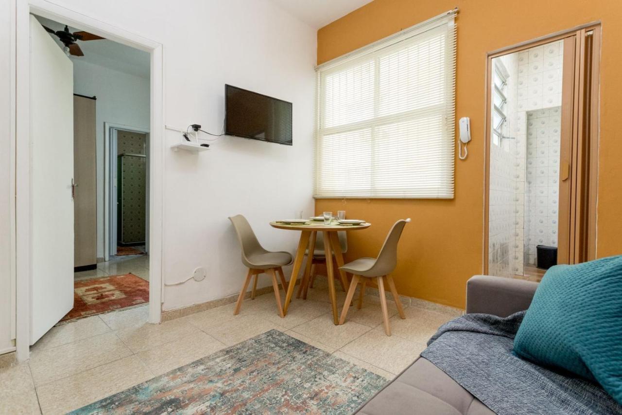 Conforto E Relax, Caminhando Para A Praia De Copacabana, Quarto E Sala, Completo, Com Wi Fi, Cozinha, Ar Condicionado ริโอเดจาเนโร ภายนอก รูปภาพ
