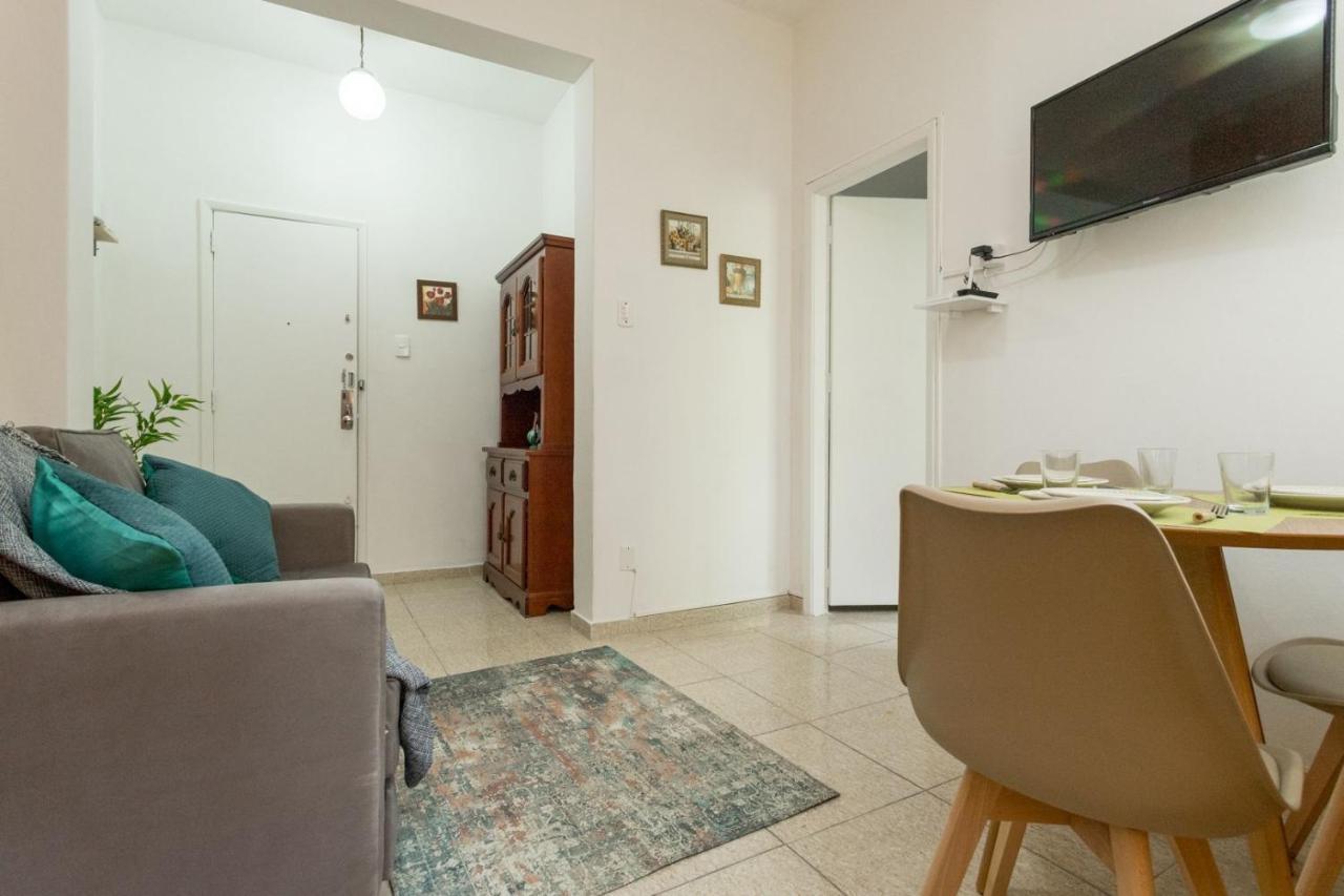 Conforto E Relax, Caminhando Para A Praia De Copacabana, Quarto E Sala, Completo, Com Wi Fi, Cozinha, Ar Condicionado ริโอเดจาเนโร ภายนอก รูปภาพ