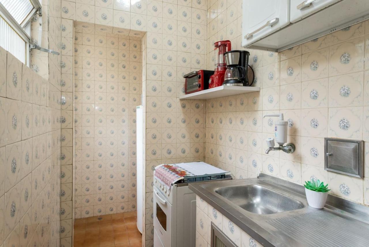 Conforto E Relax, Caminhando Para A Praia De Copacabana, Quarto E Sala, Completo, Com Wi Fi, Cozinha, Ar Condicionado ริโอเดจาเนโร ภายนอก รูปภาพ