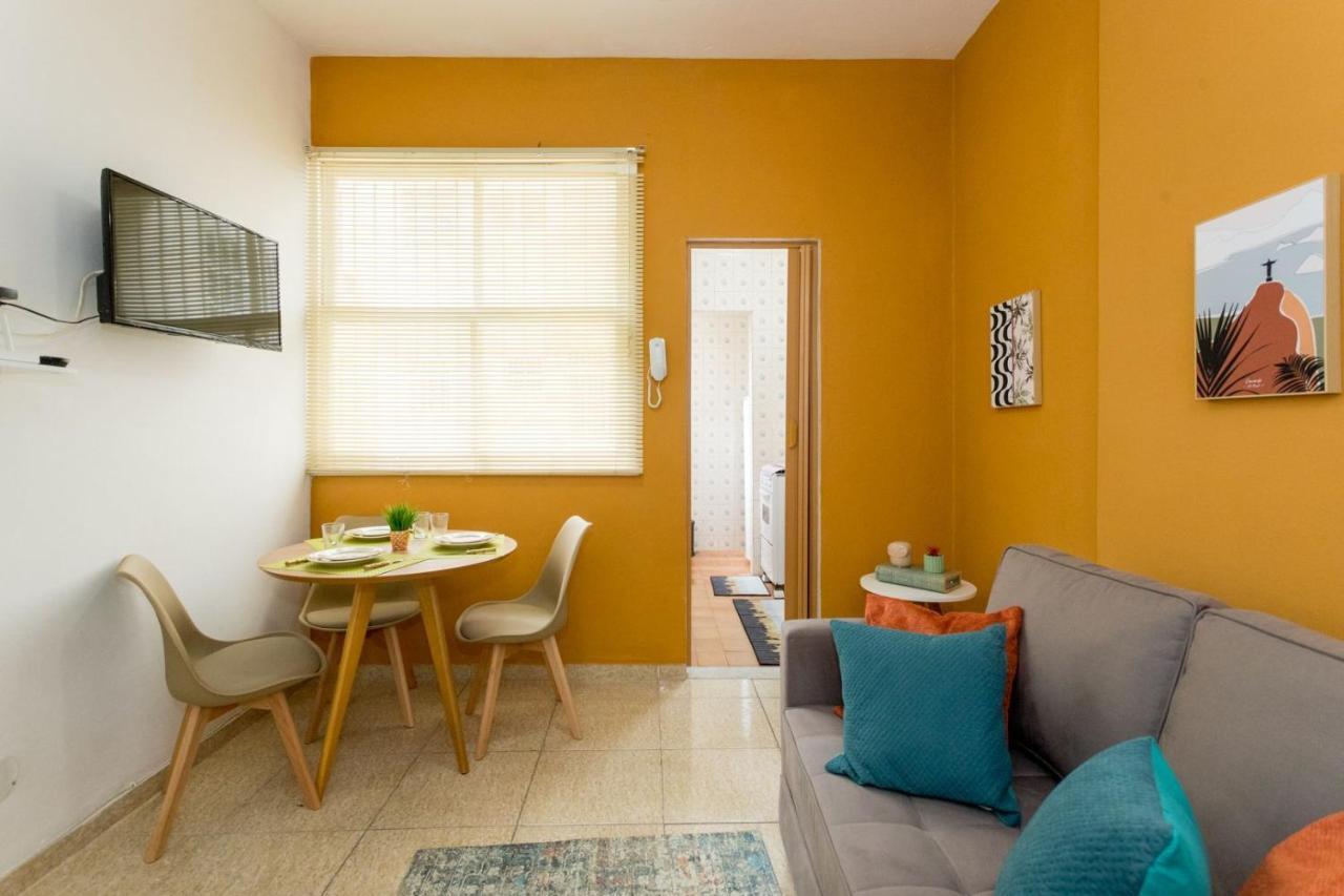 Conforto E Relax, Caminhando Para A Praia De Copacabana, Quarto E Sala, Completo, Com Wi Fi, Cozinha, Ar Condicionado ริโอเดจาเนโร ภายนอก รูปภาพ